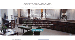 Desktop Screenshot of cateeyecare.com